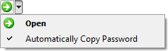 Open - Automatically Copy Password
