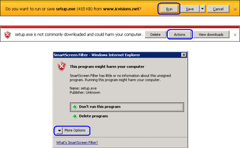Downloading the Installer in IE9